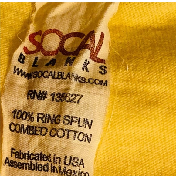 Dutch Bros Yellow VINTAGE T MEDIUM + XL Windsurfer EST. 1992 RARE - Picture 8 of 11